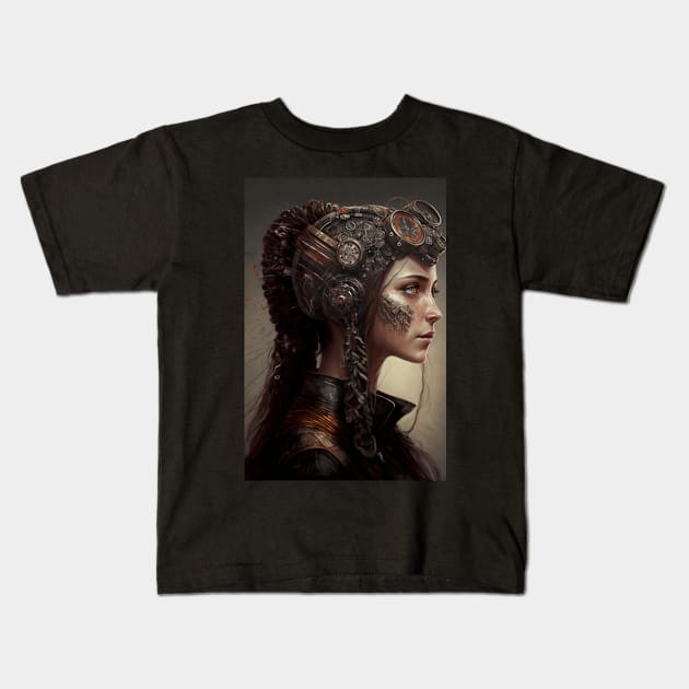 The Ferocious Alien Empress A Punk Warrior Tale of Female Envy Kids T-Shirt by styleandlife